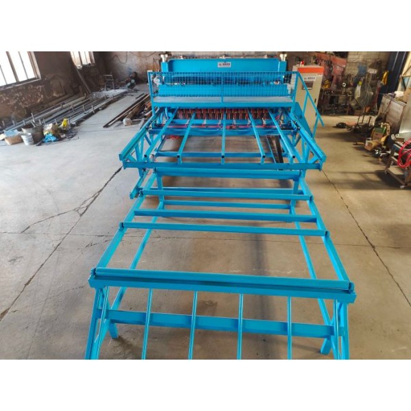 Delta PLC Mesh Size 2.4*6m CNC Reinforced Rebar Mesh Welding Machine