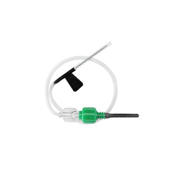 18-27G Disposable Medical Butterfly Needle - EO Sterile Multi-color Coded Scalp Vein Set for Clinical Venipuncture