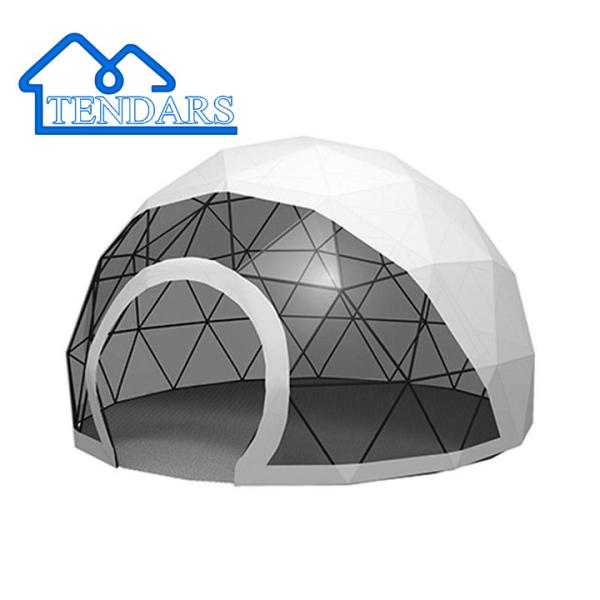 Luxury White Clear Geodetic Dome Tents For Resort Hotel Event Tenda de Dome Leve