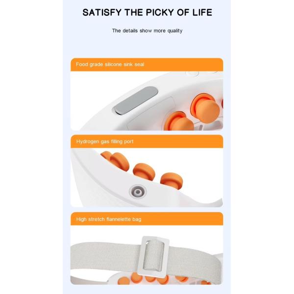 Intelligent Eye Care Vibrating Eye Massager Device Electric Eye Massage With Heat Compress