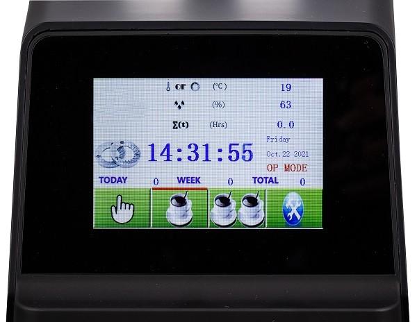 220V Coffee Bean Mill Touchscreen Coffee Grinder Electric