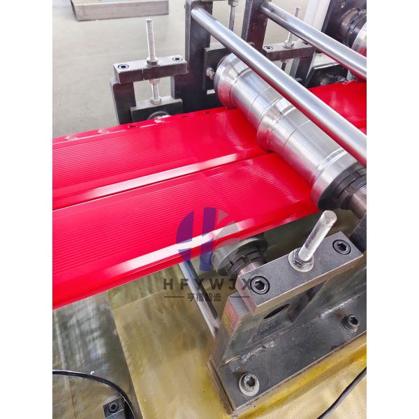 PLC Control Wall Panel Manufacturing Equipment 30 Rows For Metal Cladding Sheets