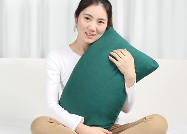 Hotel Shredded Memory Foam Pillows Cotton Side Sleepers Bed Type Prevents Neck Pain