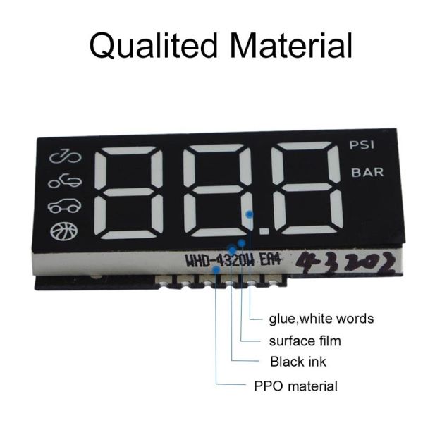 Original Factory Custom 7 Segment LED Display Arduino Super bright Car Pumps 7 Segment Custom Led Display Full color Customized Seven Segment Led Indoor Use