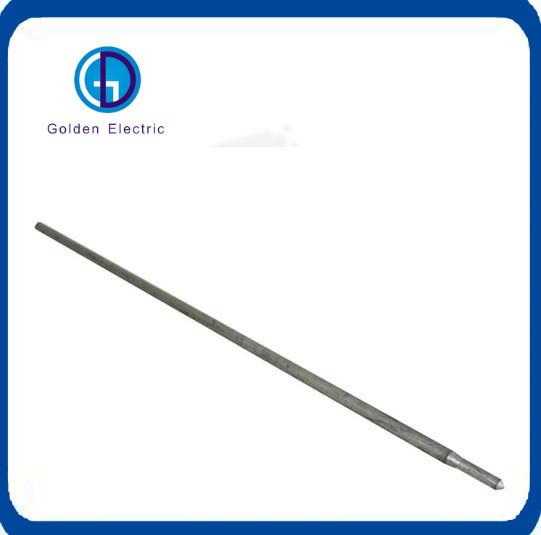 Rodas de terra galvanizadas de alta condutividade Rodas de terra para o sistema de terra Espessura de zinco 70μm
