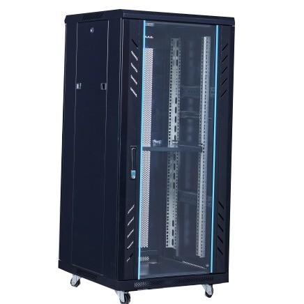 SPCC Cold Rolled Steel 22U Network Server Rack Mount for Data Center Cooling System