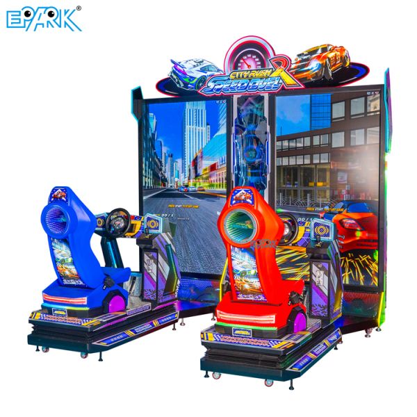 City Rush Speed Duel  Driving Simulator Machine