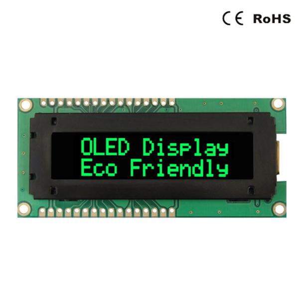 Цвет модуля дисплея характера 16x2 OLED голубой зеленый белый красный