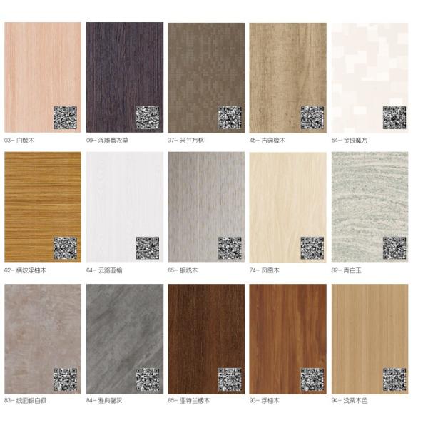 Aluminum Frame Melamine MDF Standard size hospital medical door design