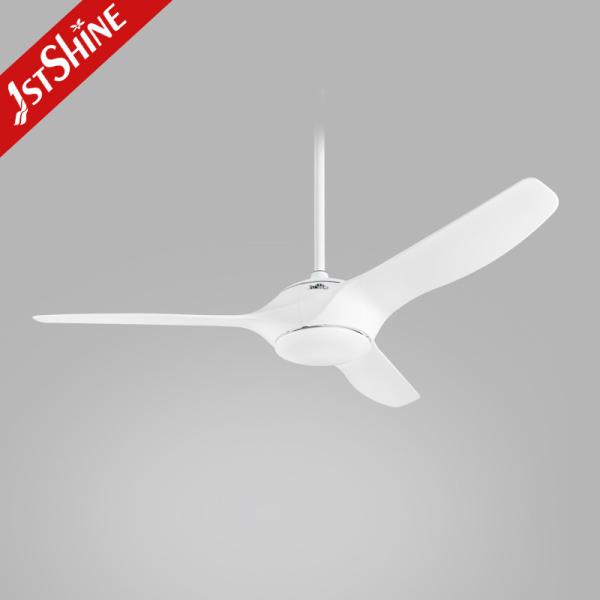 OEM ODM Ventilador de teto frio de verão de plástico 3 lâmina Ventilador de iluminação inteligente