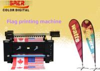 Imprimante automatique directe de drapeaux textiles à bandeau à sublimation de drapeaux