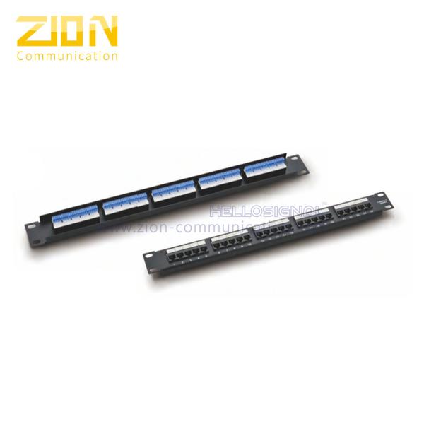 Voice Patch Panel ZCPP197-25/50 ports blank , Date Center Accessories , from China Manufacturer - Zion Communiation