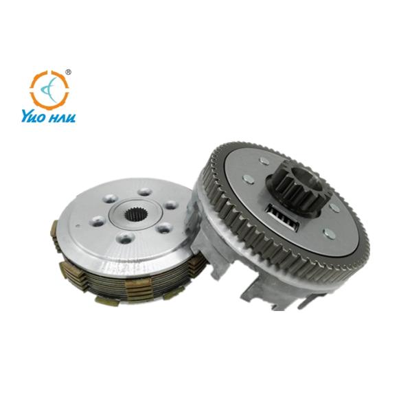 67 Teeth 6 Holes 6 Plates Honda TITAN150-6 Motorcycle Clutch ASSY / Motorcycle Clutch Replacement ADC12 Silver