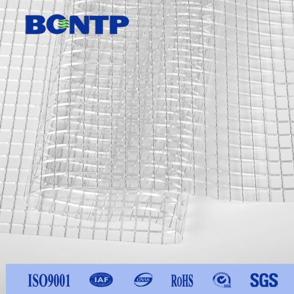 High-Strength PVC Transparent Mesh Fabric for high speed door