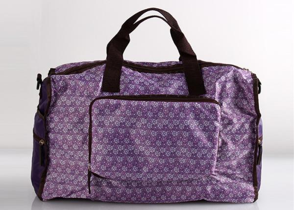 Foldable Sports Polyester Ladies Travel Bags For Travel And Weekend