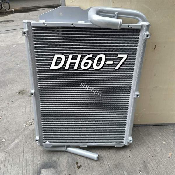DH60-7 Hydraulic Oil Radiator Excavator 13F42000 13G62000 Radiator Oil Cooler Fittings