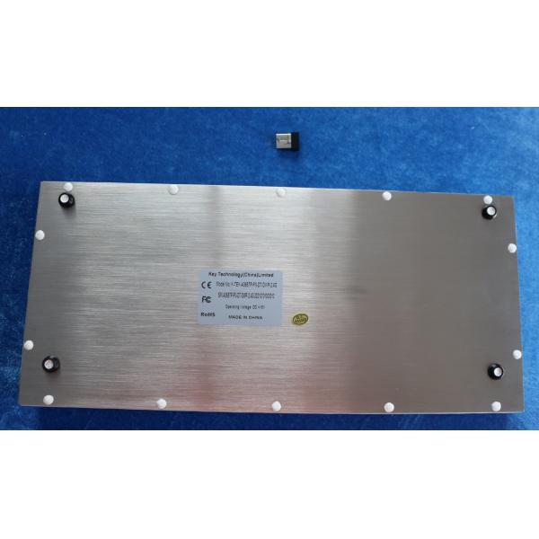Wireless Metal Keyboard IP67 With Touchpad IP67 Movable Desk Top 2.4G