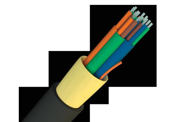 RoHS GDTS Hybrid Fiber Copper Cable / FTTH Telecom Hybrid Optical Cable