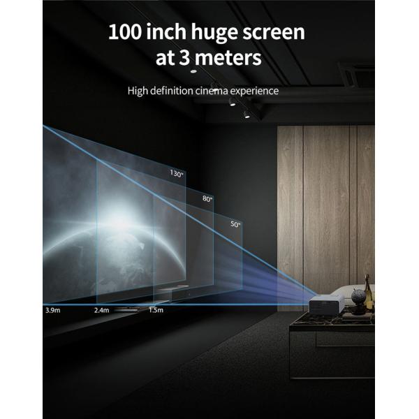 Portable Mini LED Video Home Theater Projectors Full HD 1080P Smart Movie Cinema Lcd Outdoor Projector 4k