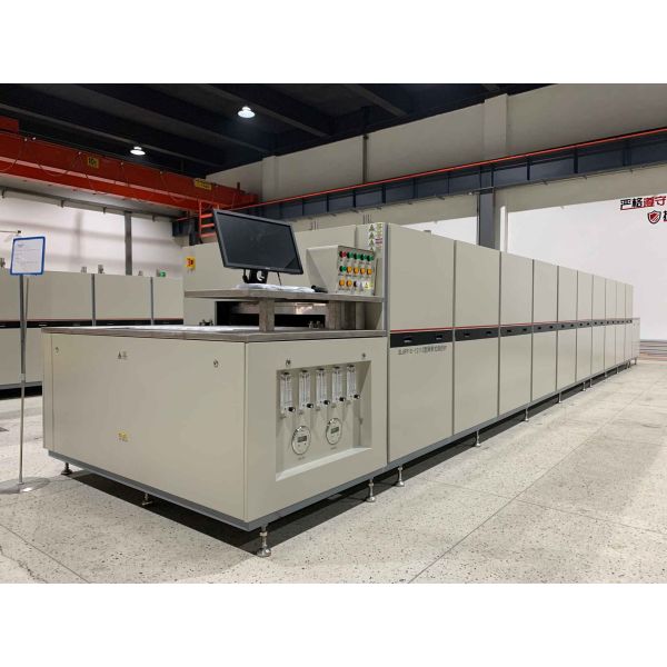 Gold Paste Firing SUS310 Belt Continuous Sintering Furnace Metal Heat Treatment 200kW