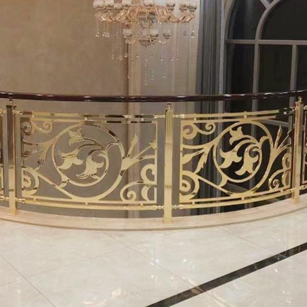 Villa Stainless Steel Banister Home Staircase Stainless Steel Railing