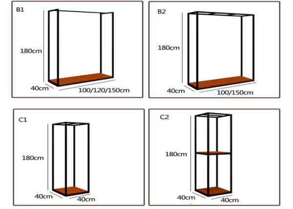 Women's Clothing Shop Apparel Display Stands For Shopping Mall / Chain Store