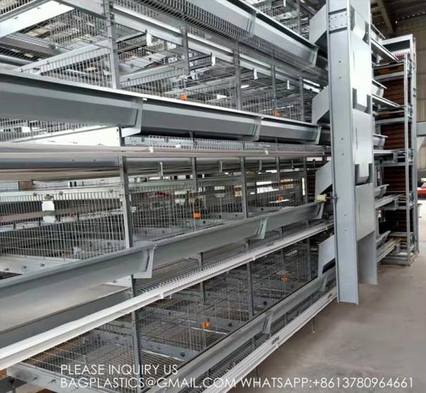 Poultry Cage Broiler Farm Equipment Automatic Battery Cages System For Broiler Chicken