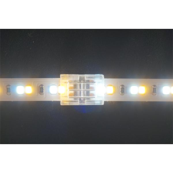 3 PIN 10mm PCB к PCB SMD безполосный светодиодный ленточный соединитель Прозрачный