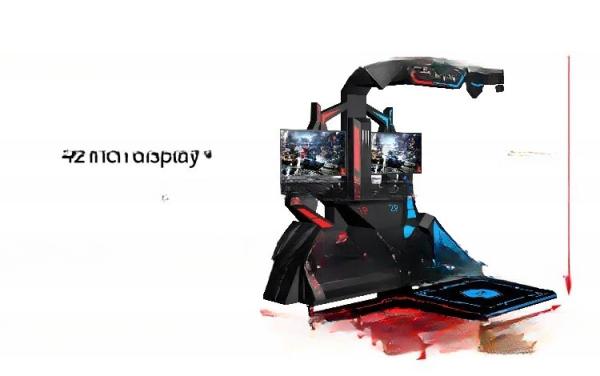 360 Vision VR Arcade Shooter 9D VR Game Machine Double Players Low Maintenance