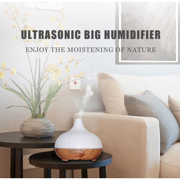 Home Wood Grain Aroma Air Humidifier Ultrasonic For Laptop & Home Use