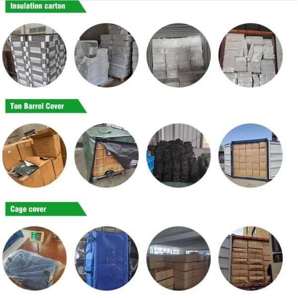 Aluminum Foil Packaging Thermal Insulation Container Lined With Insulating Tray Cover