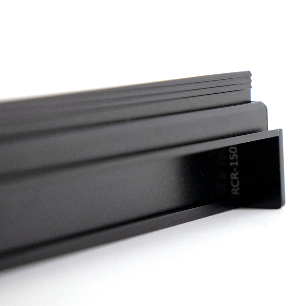 Recessed Door Pulls, J-Shape Hidden Metal Finger Pull 11.7/35.3 Inches, Aluminum Cabinet Handle and Knobs