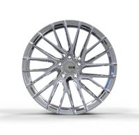 A prata 6061 T6 5x120 Chrome roda ET30 bordas luxuosas de 22 polegadas