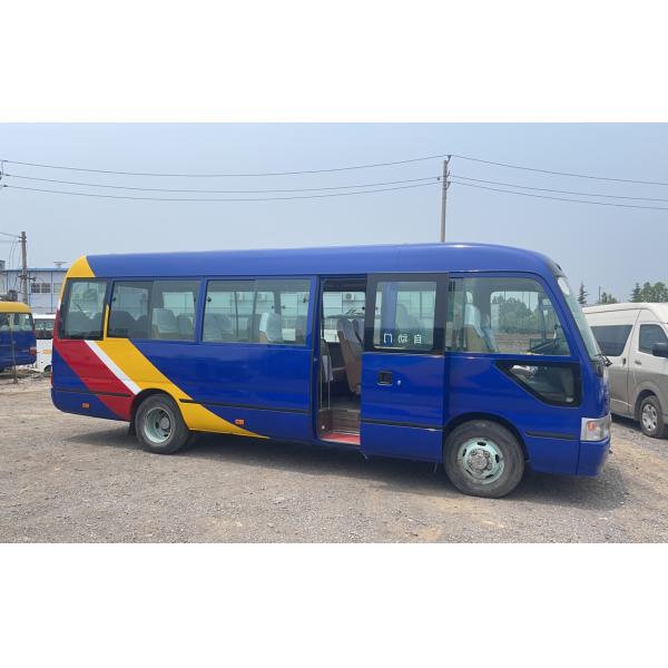30-Seater Diesel Toyo Ta Coaster Mini Bus with Luxury Design and Fuel Efficiency