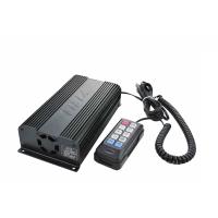 sirene eletrônica do veículo da emergência 100W, sirene à mão do fogo da ambulância da polícia