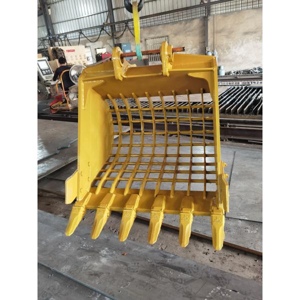 Heavy Duty Excavator Rock Sieve Bucket Skeleton Grid Screening Construction Attachment