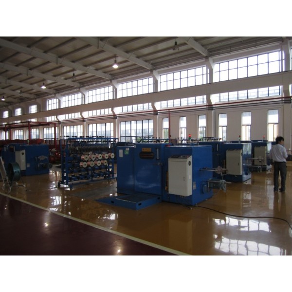Double Twist Buncher Wire Stranding Machine 5Kgf Magnetic Powder Clutch Equipment