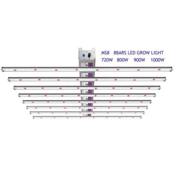 5x5ft 230V 720 Watt Dimmable Led Grow Lamps Vertical Farm Horticulture Grow Lighting