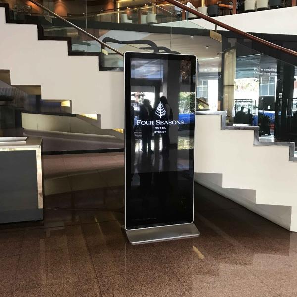 Android Media Touch Screen Kiosk IR Remote Control Industrial Grade Paint