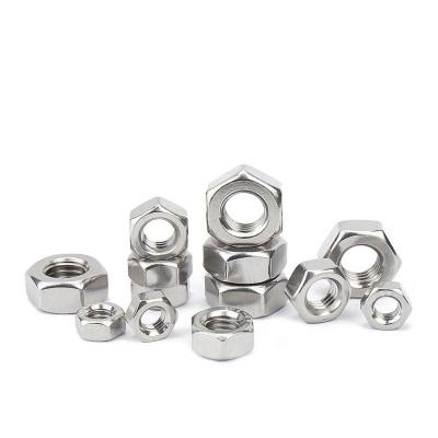 Carbon Steel Hex Head Nut M5 M6 Metric Hex Nuts For Heavy Duty Applications