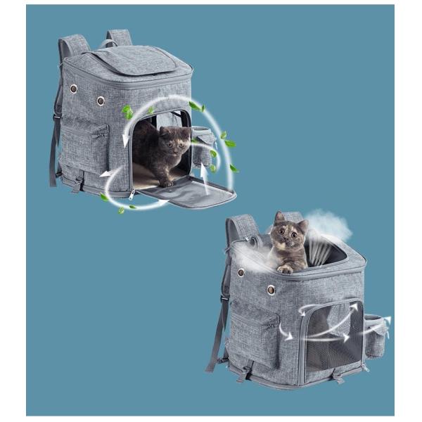 Outdoor Pet Carrier Bag Cats And Dogs Travel Pouch With Adjustable Straps