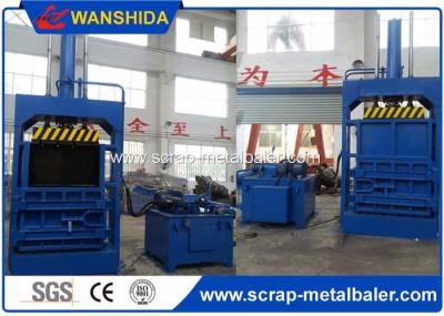 Four Pressing Guide Cardboard Press Machine , 100 Ton Waste Hydraulic Cardboard Baler