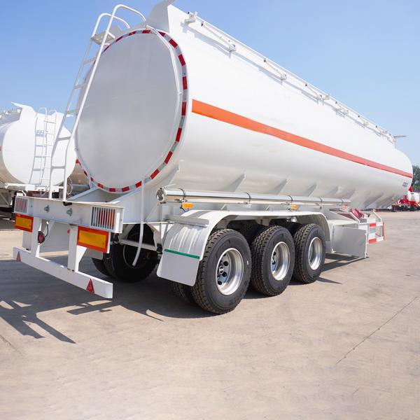 TITAN Hot Sale Tri Axles 40000/42000/45000 Liters Diesel Fuel Tanker Trailers Semi Tank Trailer Truck for Sale