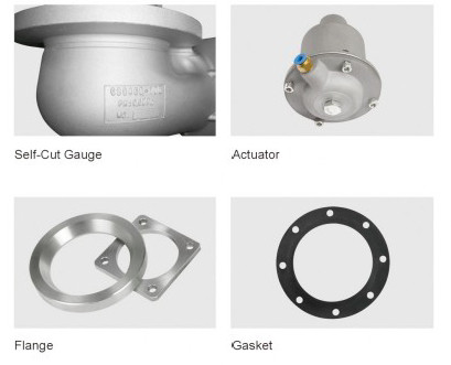 Emergency Valves Truck Spare Parts , GETC804CQ -100 Replacement Parts For Trucks