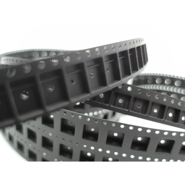 Diferent Width Embossed Carrier Tape PS PC PET Material Environment Friendly
