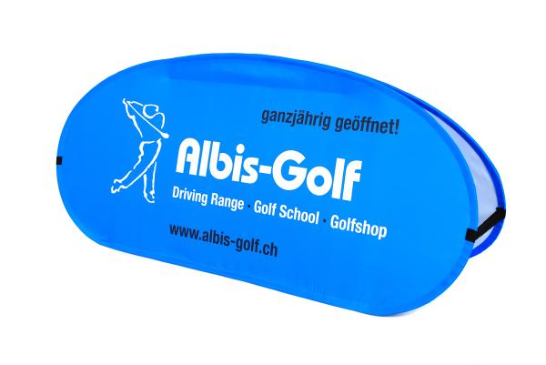 Folding Pop Up Exhibition Stands , Outdoor A Frame Trade Show Displays