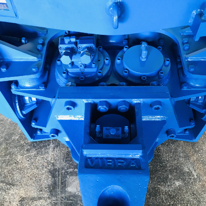 L'équipement hydraulique monté par excavatrice d'entraînement de pile font taire rapidement l'opération