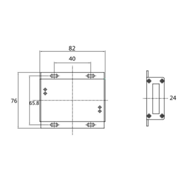 6 усилитель ячейки загрузки Mv/V IP64 усилитель датчика давления 350 омов