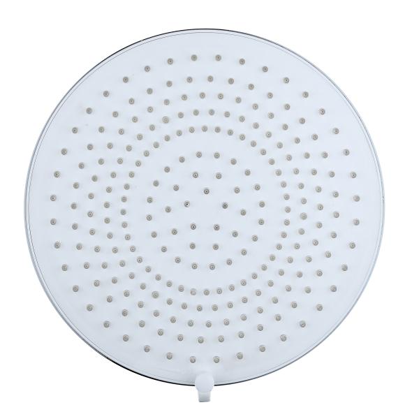 Polished 9 Inch Round Detachable Clean Big Top Three Function Spray Lotus Shower Head