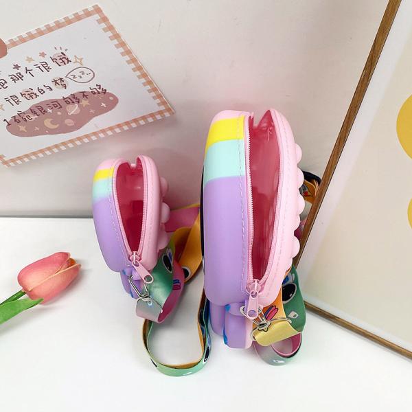 Астронавт Силиконовый карандаш Pouch Bpa Бесплатно для канцелярских принадлежностей Хранение школьных принадлежностей Карандаш Чехлы Мультфильмы Макияжный пакет для детей